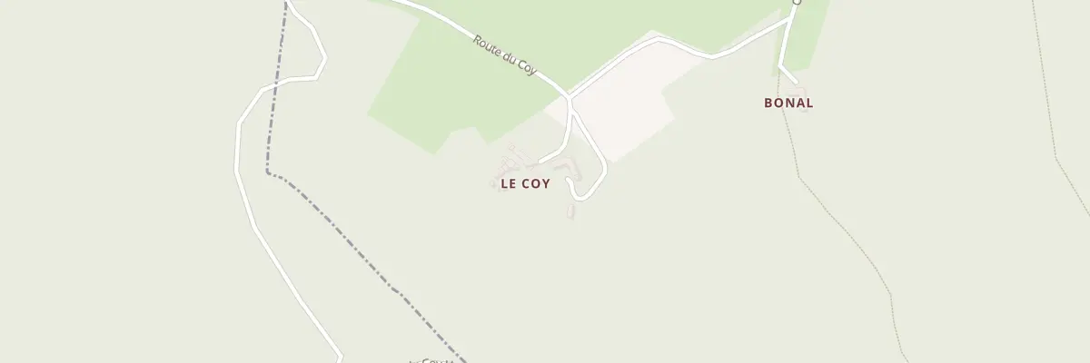 Plan du 5184F Le Coy à Goujounac