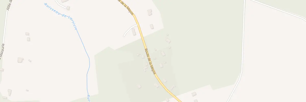 Plan du 77 Rte de La Meyze à Nexon