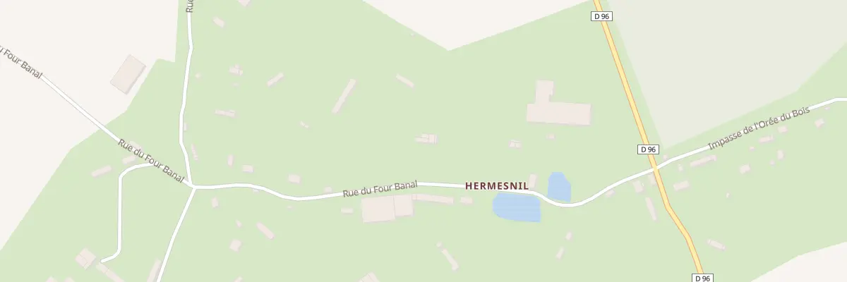Plan du 5025 Hameau d’Hermesnil à Grigneuseville