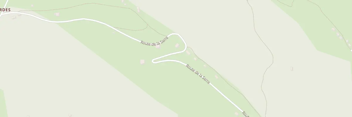 Plan du 308 Coume de Fach à Soueix-Rogalle