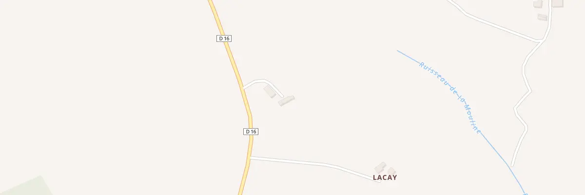Plan du 5264 Lacay à Cazes-Mondenard