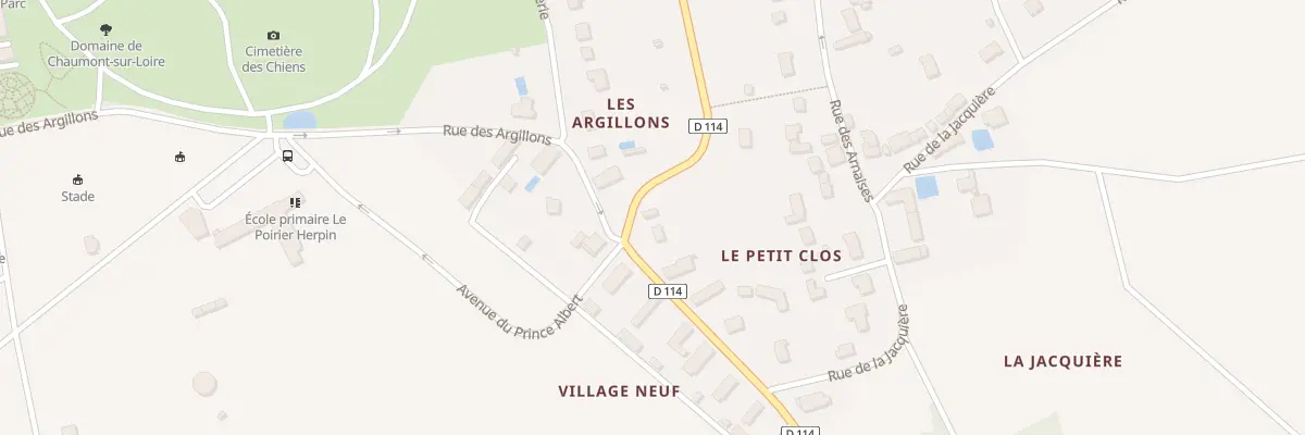 Plan du 17 Rue du Village Neuf à Chaumont-sur-Loire