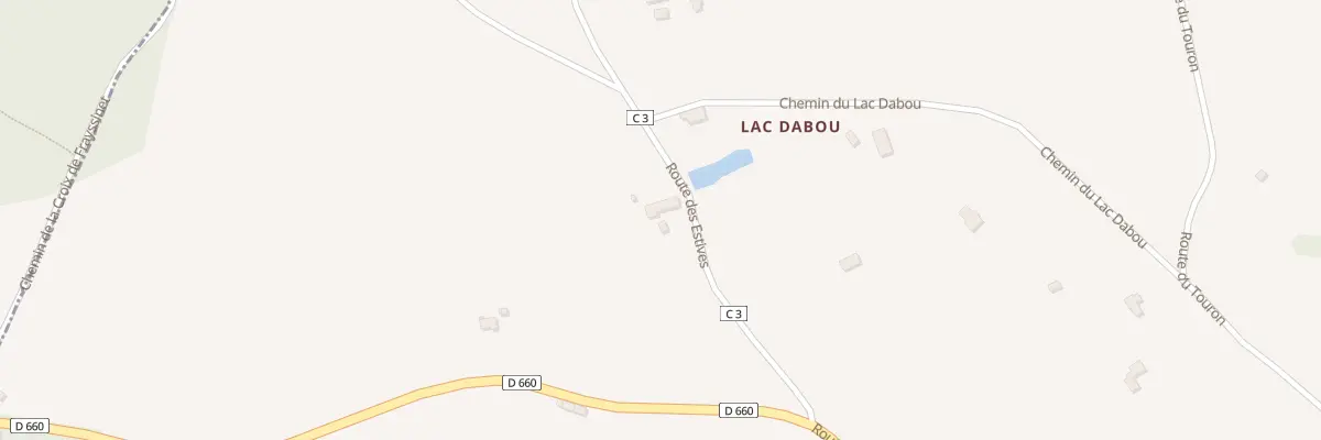 Plan du 5105 Les Grilles à Goujounac
