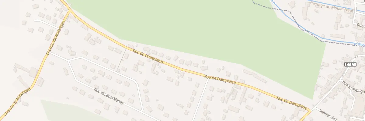 Plan du 22 Rue de Dampierre à Saint-Lubin-des-Joncherets