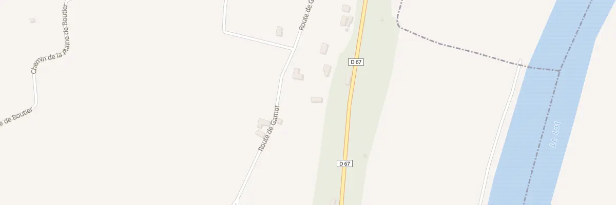 Plan du 485 Rte de Gamot à Prayssac