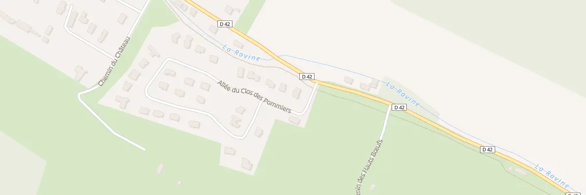 Plan du 24 All du Clos des Pommiers à Saint-Aubin-Épinay