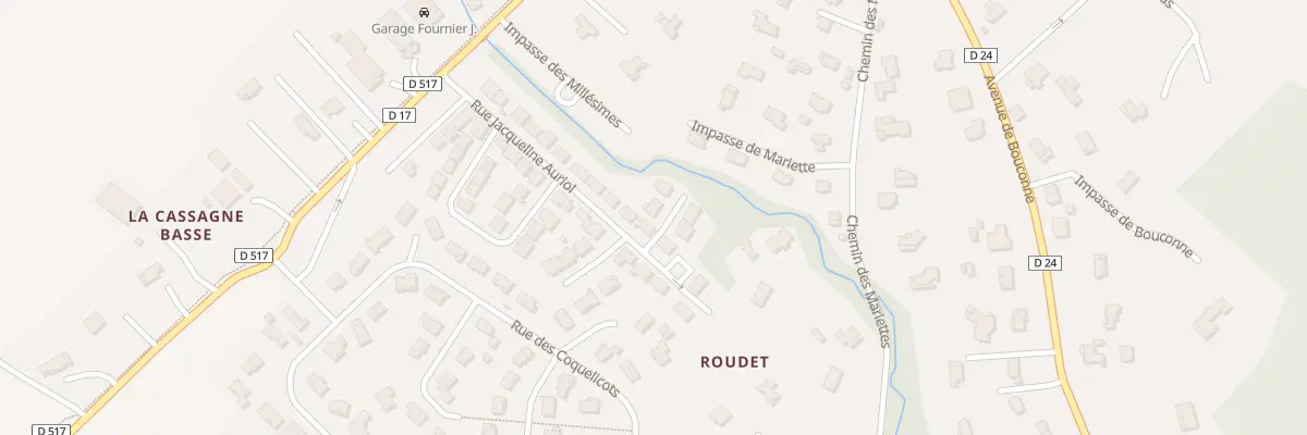 Plan du 19 Rue Jacqueline Auriol à Lévignac