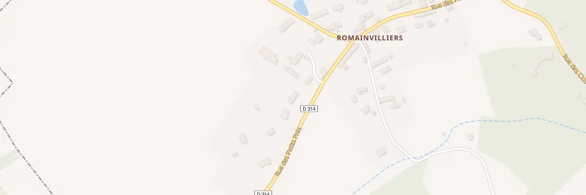 Plan du 20 Rue des Petits Prés à Escorpain
