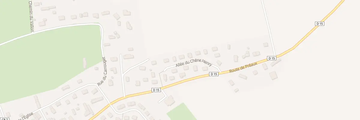 Plan du 98 All du Chêne Henry à Roncherolles-sur-le-Vivier
