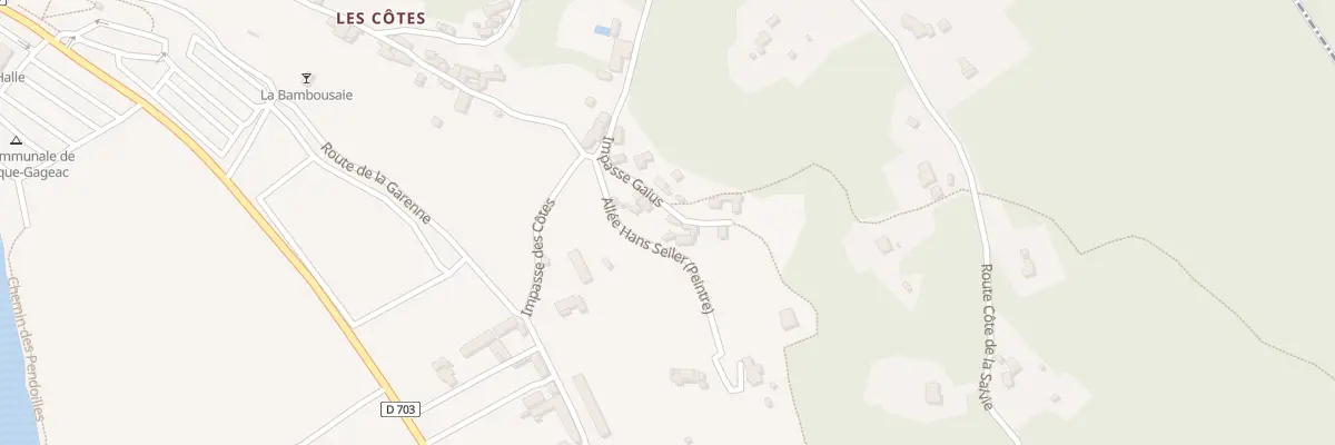 Plan du 231 Gageac à La Roque-Gageac