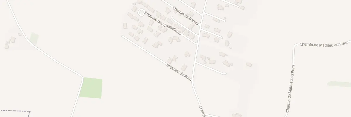 Plan du 2B Imp du Prim à Saint-Lys