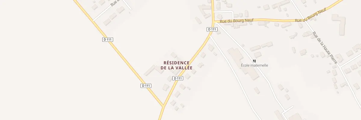Plan du 27 Rue de la Vallée à Selommes