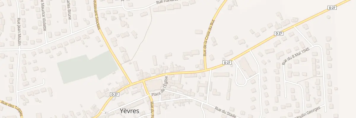 Plan du 69 Rue Emile Delavallée à Yèvres