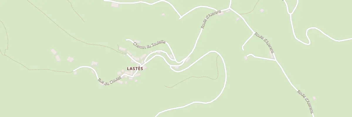 Plan du 5142 Lastes à Erp