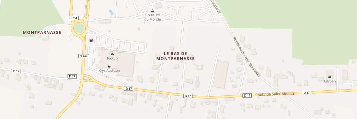 Plan du 11 Rte de St Aignan à Faverolles-sur-Cher
