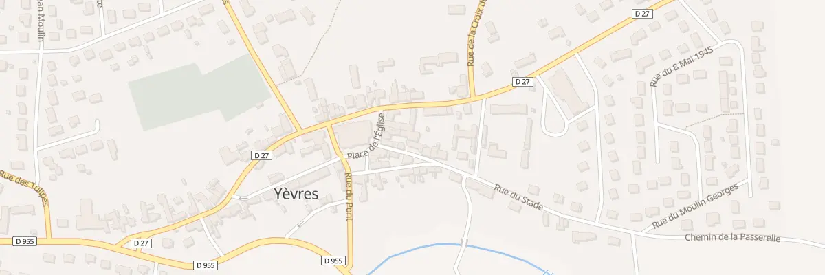Plan du 3 Cour du Fournil à Yèvres