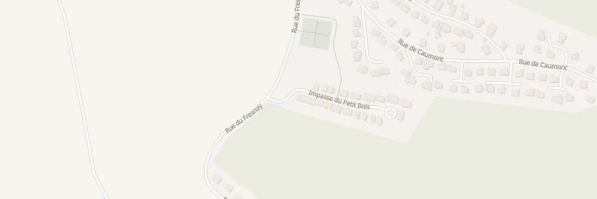 Plan du 2 Imp du Petit Bois à Quévreville-la-Poterie