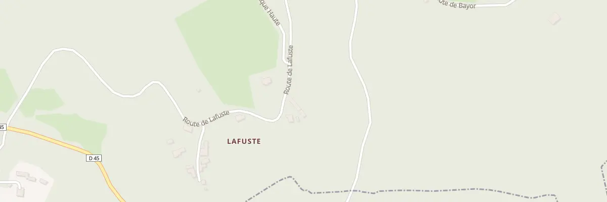 Plan du 397A Rte de Lafuste à Marminiac