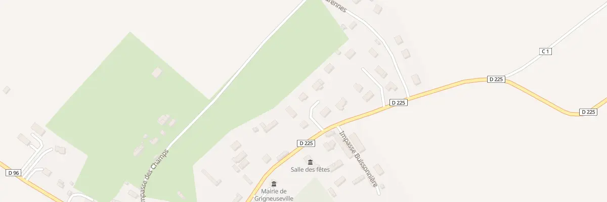 Plan du 5096 Le Bourg à Grigneuseville