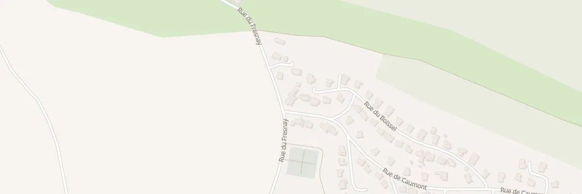 Plan du 23 Rue du Fresnay à Quévreville-la-Poterie