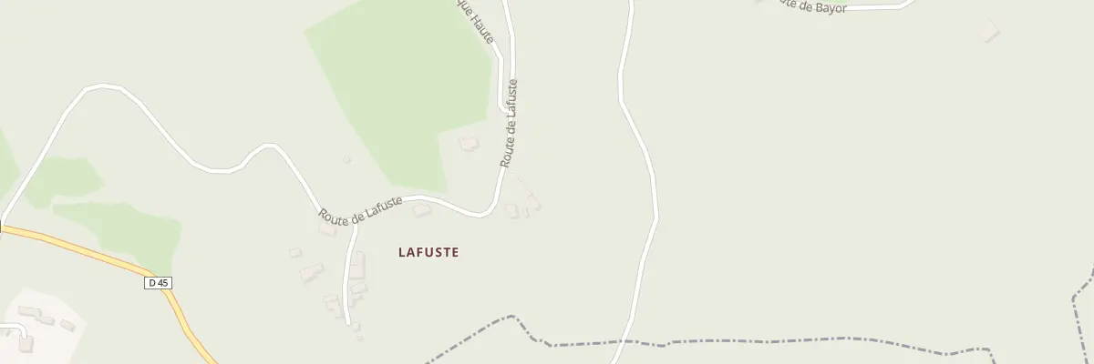Plan du 397B Rte de Lafuste à Marminiac