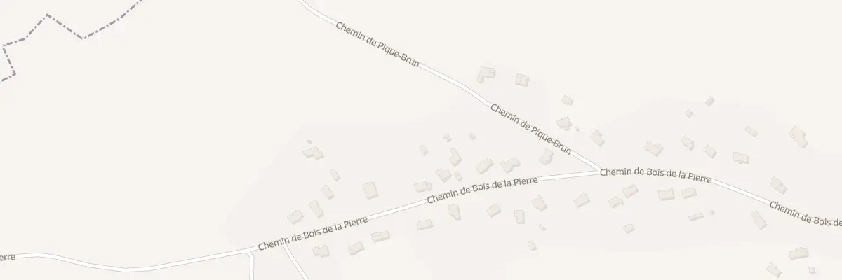Plan du 58 Che de Bois de la Pierre à Longages