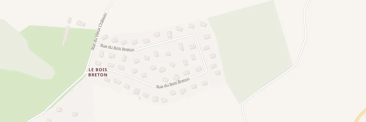 Plan du 463 Rue du Bois Breton à Roncherolles-sur-le-Vivier