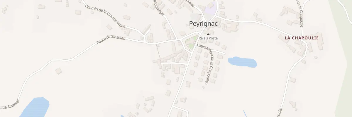 Plan du 2 Imp la Vie à Peyrignac