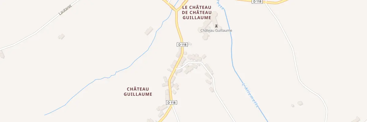 Plan du 13 Chateauguillaume à Lignac