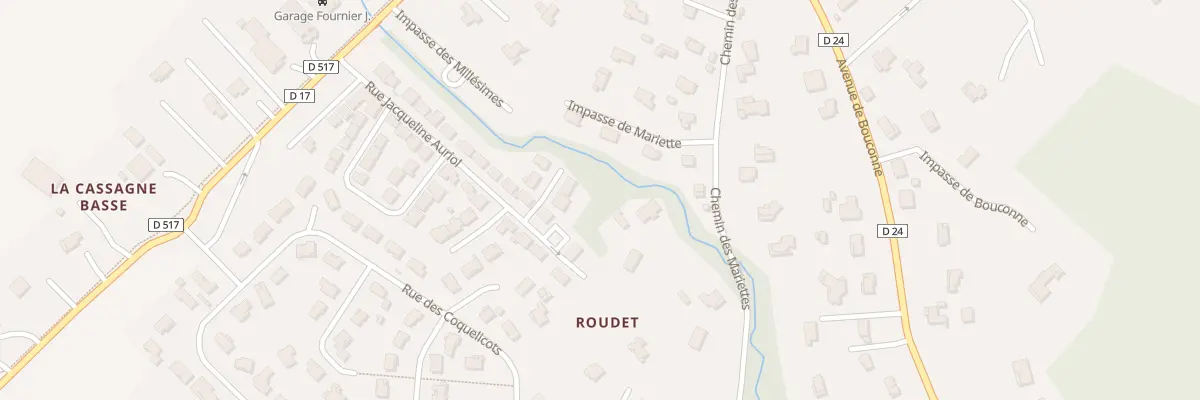 Plan du 4 Imp Maryse Bastié à Lévignac
