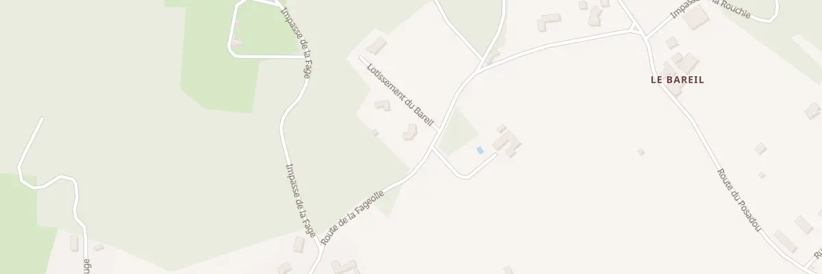 Plan du 411 Rte de la Fageolle à La Chapelle-Aubareil
