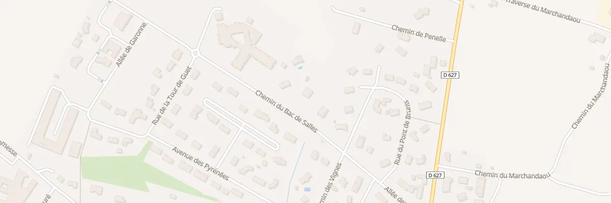 Plan du 4 Che du Bac de Salles à Rieux-Volvestre