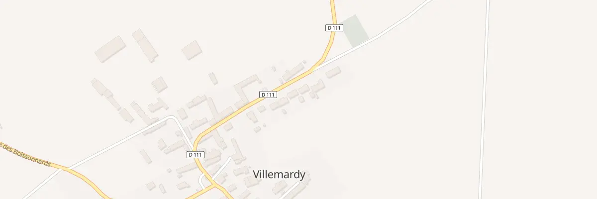 Plan du 27 Rue de l’Abbaye à Villemardy