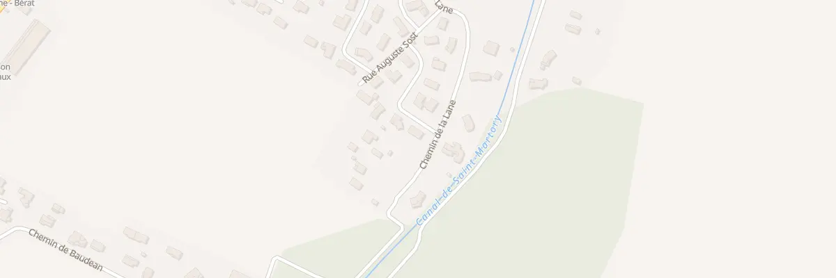 Plan du 8 Rue du Chasselas à Bérat