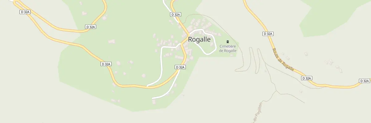 Plan du 13 Rue Georges Duran à Soueix-Rogalle