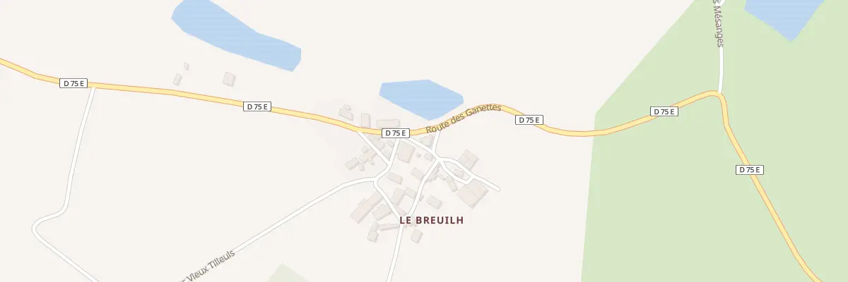Plan du 79 Le Breuilh à Savignac-Lédrier