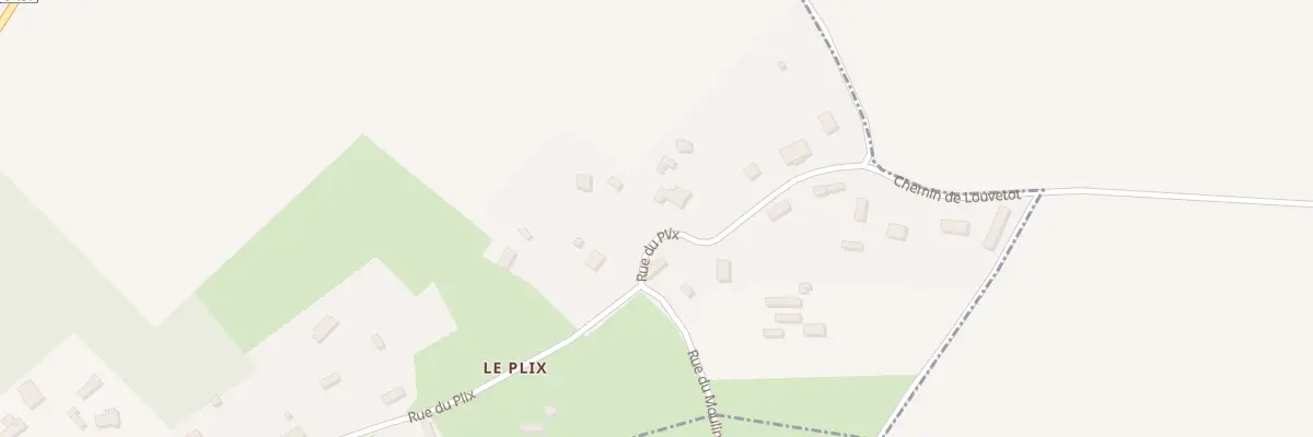 Plan du 771 Rue du Plix à Bracquetuit