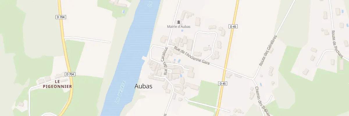 Plan du 7 Imp du Lébérou à Aubas