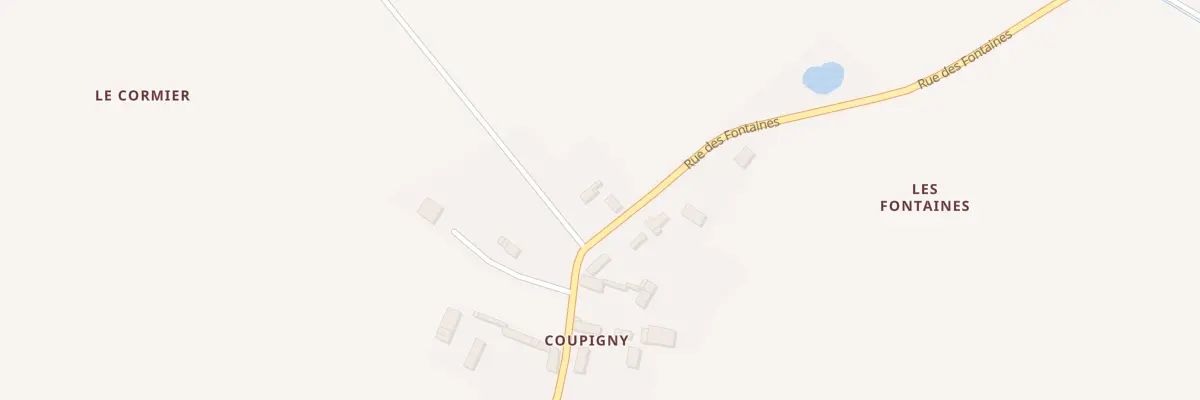 Plan du 15 Rue des Fontaines à Marcilly-la-Campagne