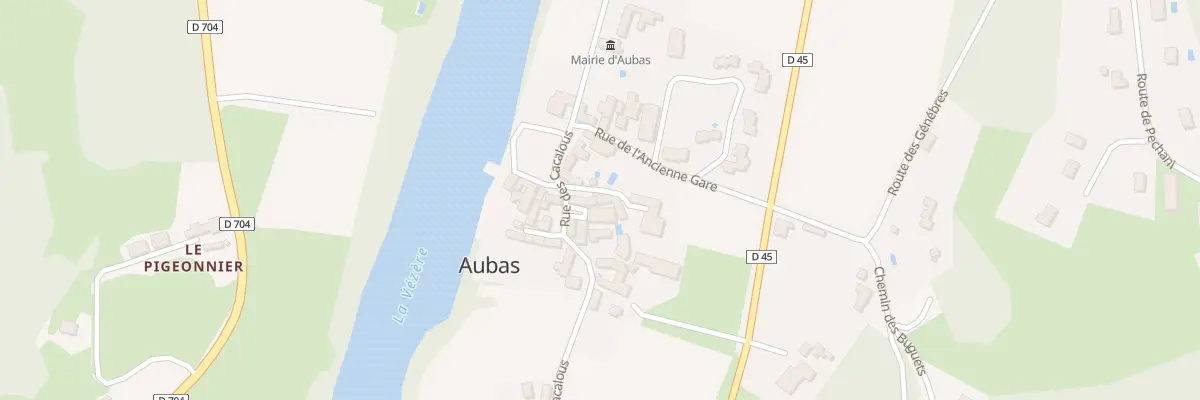 Plan du 24 Imp du Lébérou à Aubas