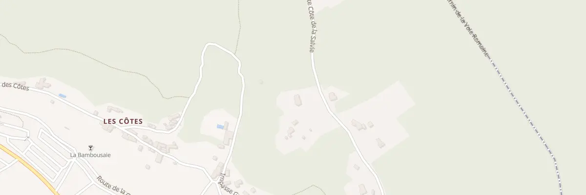 Plan du 1 Gageac à La Roque-Gageac