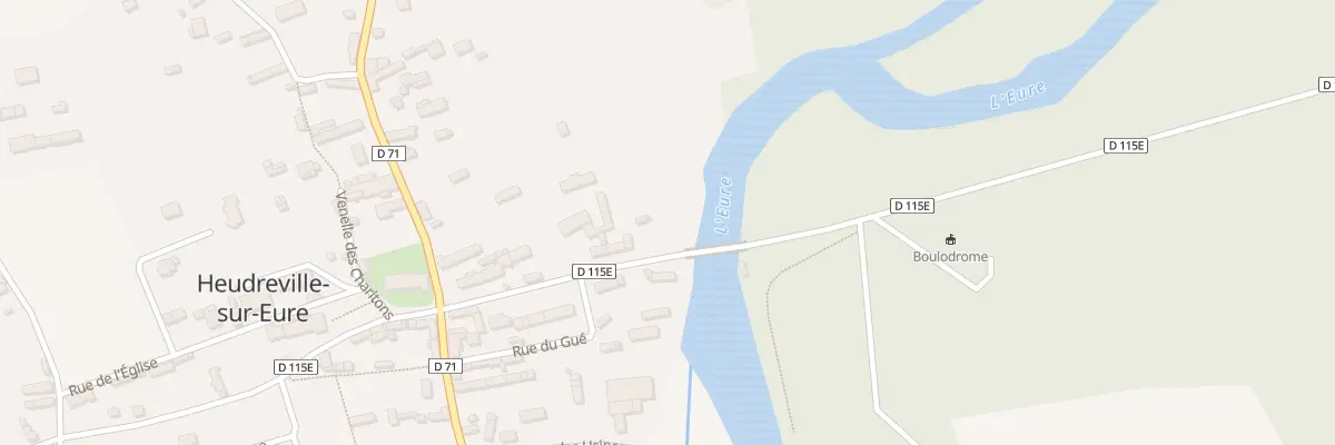Plan du 3 Rue de Louvedalle à Heudreville-sur-Eure