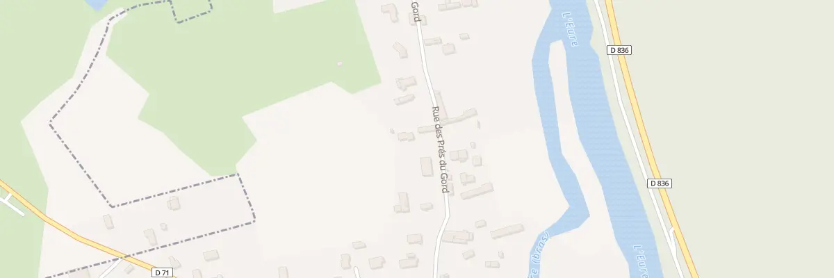 Plan du 7 Rue des Près du Gord à Heudreville-sur-Eure