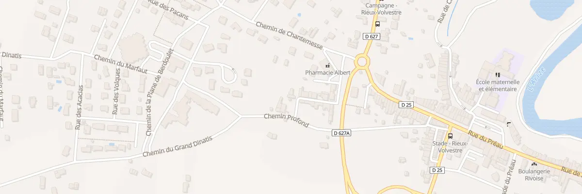 Plan du 12 Rue Agripa à Rieux-Volvestre