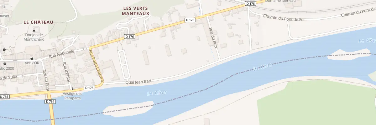 Plan du 29 Quai Jean Bart à Montrichard Val de Cher