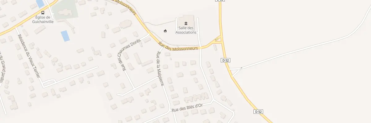 Plan du 3 Rue des Moissonneurs à Guichainville