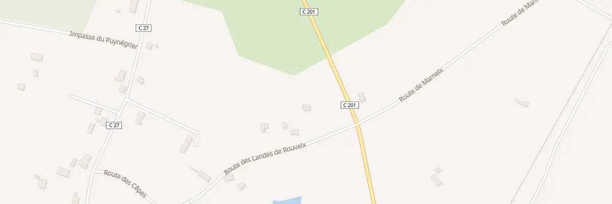 Plan du 5106 Rouveix à La Meyze