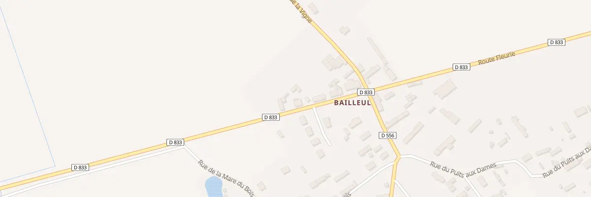 Plan du 8 Rte Fleurie à Chavigny-Bailleul