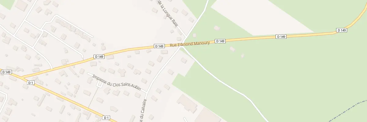 Plan du 15 Rue du Calvaire à Saint-Aubin-le-Cauf