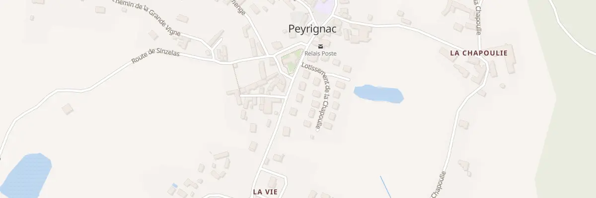Plan du 3 Rte du Lardin à Peyrignac